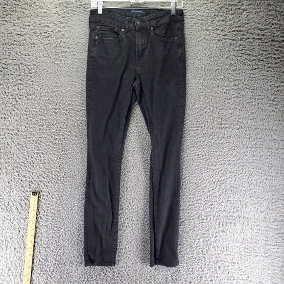 Aeropostale Jeans Mens Size 29x32 Black Super Skinny Design Stretch Denim - Picture 1 of 11